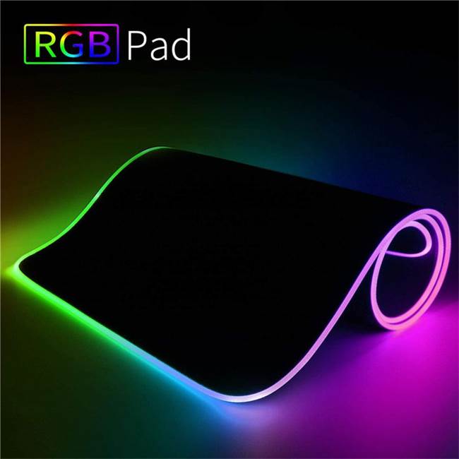 RGB настольный игровой коврик для мыши