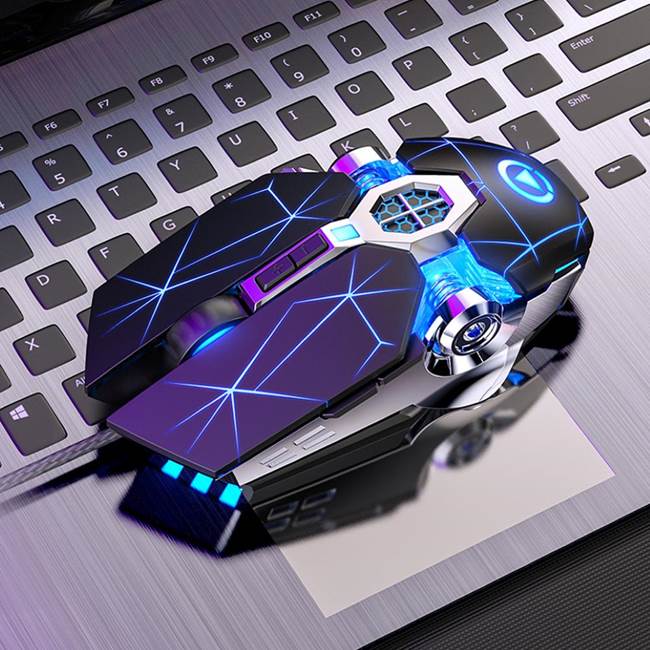Проводная игровая мышь с подсветкой для ноутбука LED 3200