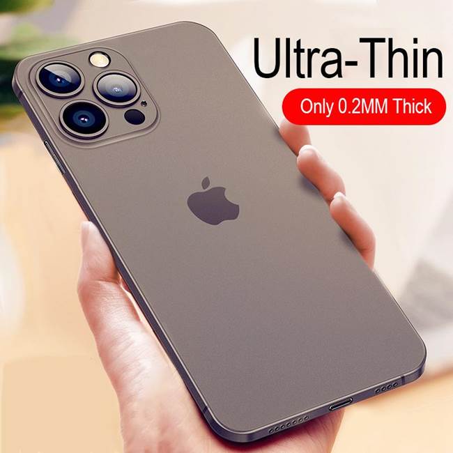 Ультратонкий матовый чехол для  iPhone 15