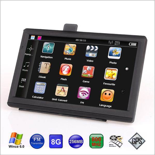 Новая автомобильная GPS-навигация HD 7 дюймов  2