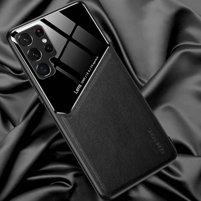 Чехол для Samsung S 22 Ultra с кожаной текстурой, автомобильный магнитный чехол для телефона Samsung Galaxy S23 Ultra 23 Plus 22Ultra 2