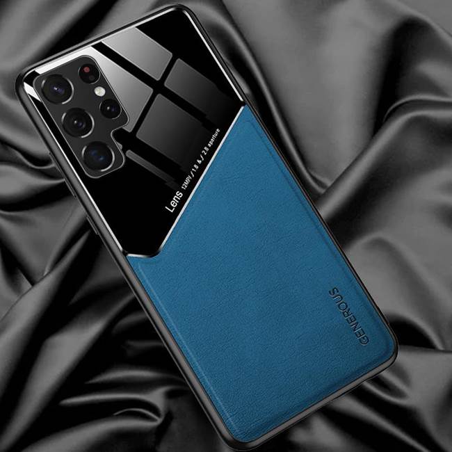 Чехол для Samsung S 22 Ultra с кожаной текстурой, автомобильный магнитный чехол для телефона Samsung Galaxy S23 Ultra 23 Plus 22Ultra 3