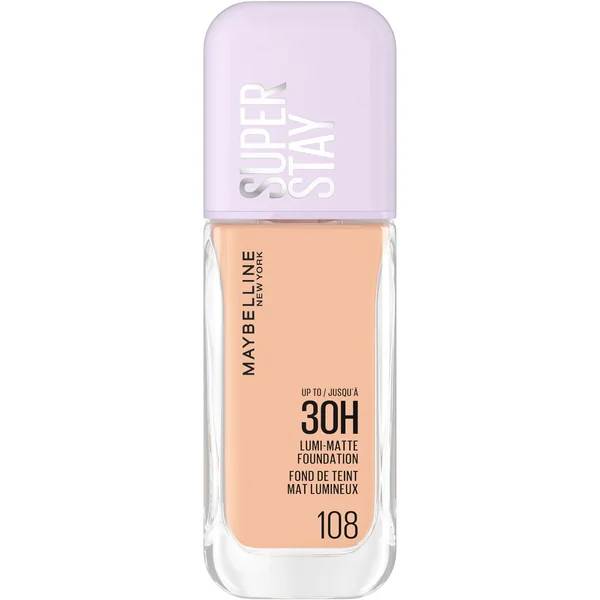 Fond de ten SuperStay 30H Lumi Matte 108, 98,119, 115,118,126 35ml, Maybelline