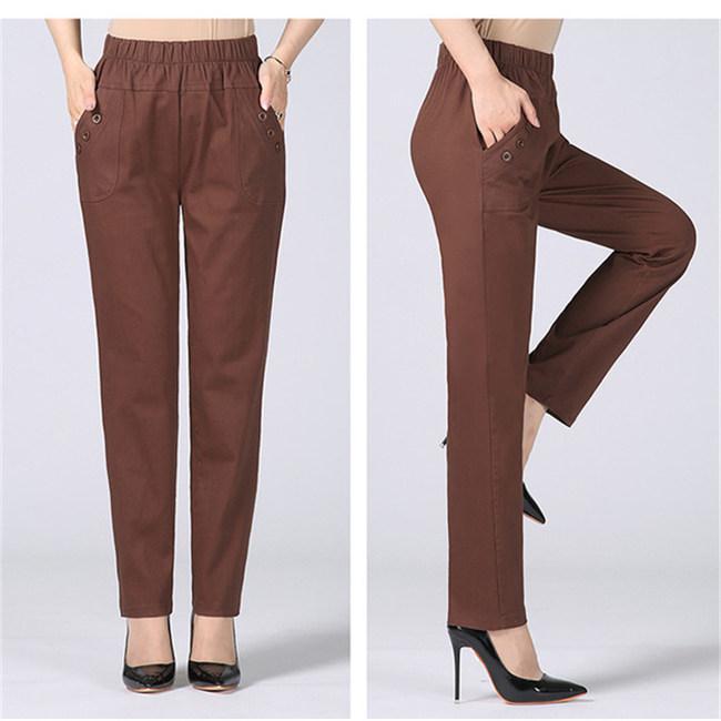 Брюки для женщин с высокой талией. Plus Size 8