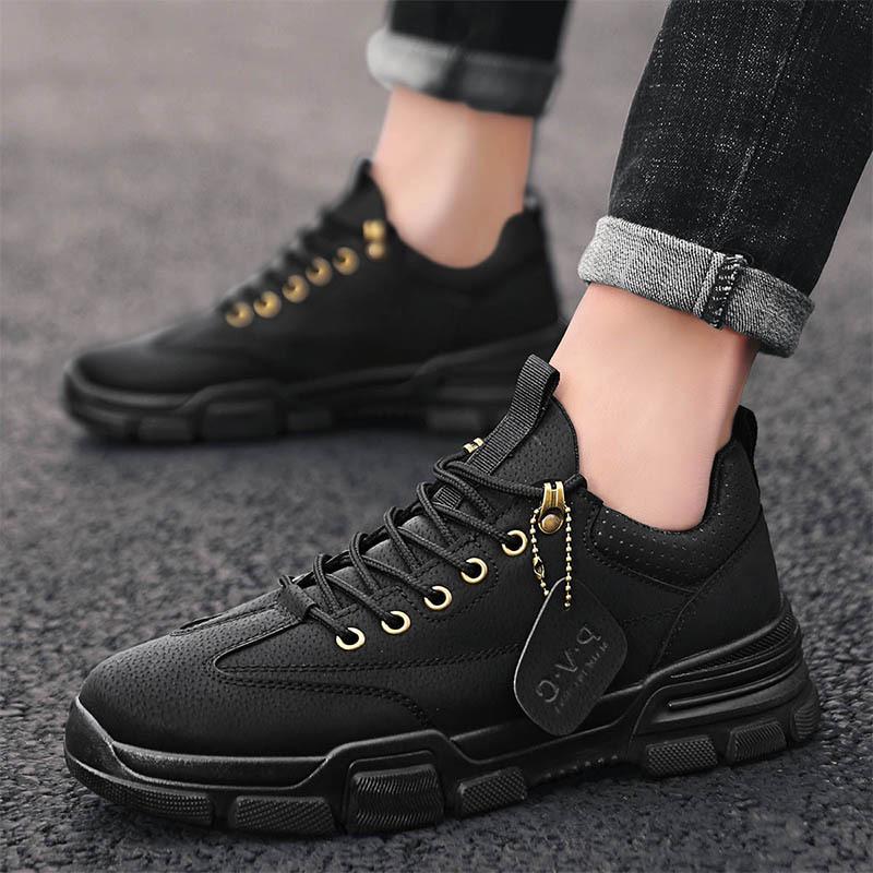Мужские ботинки Martin Boots British Shoes Trend Casual Tooling Shoes (Примечание: эта обувь узкая, рекомендуется покупать на размер больше) 5